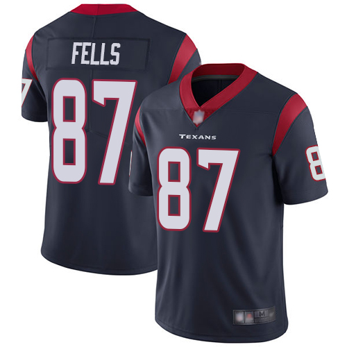 Houston Texans Limited Navy Blue Men Darren Fells Home Jersey NFL Football #87 Vapor Untouchable